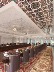 تاثیر گچبری اسلامی در نمایشگاه‌ها و گالری‌ها