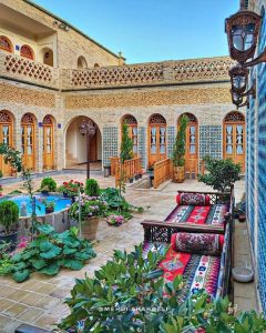 طراحی ویلای سنتی ایرانی